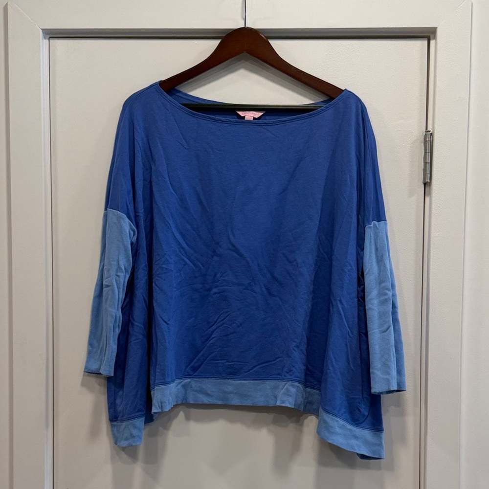Lilly Pulitzer Blue Active Top